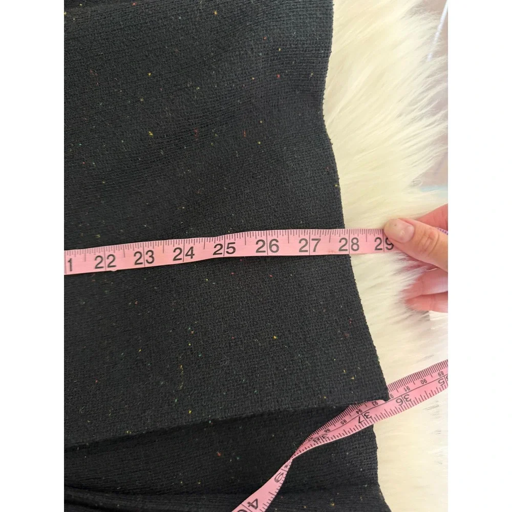Vintage 70's Trissi -‎ Pleated Midi Speckled Skirt